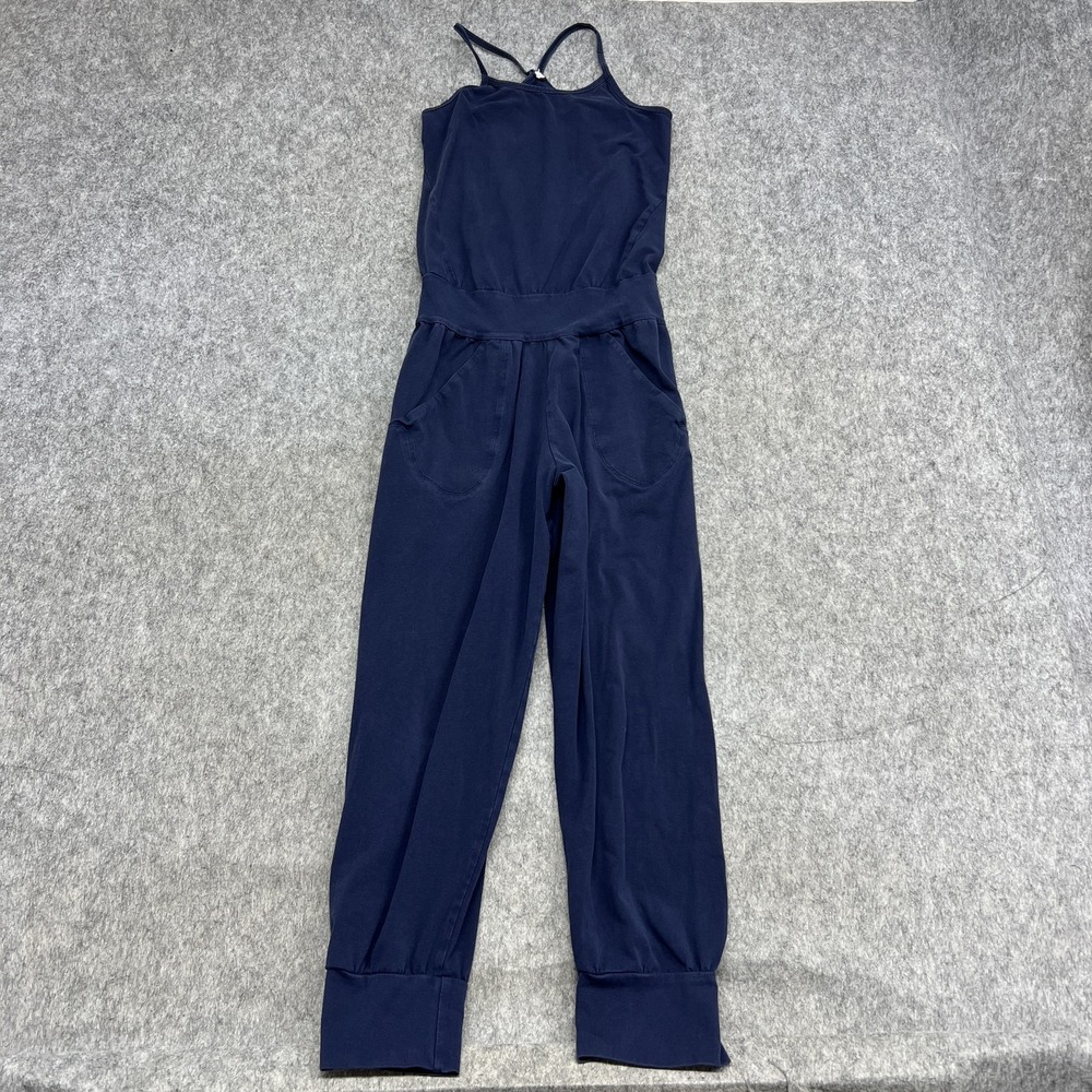 Women’s Navy Jumpsuit - Classic Strappy Design